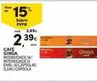 Continente Ginga - café promoção