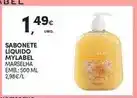 Continente Mylabel - sabonete liquido promoção