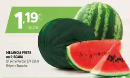 Coviran Melancia preta ou riscada promoção