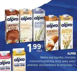 Coviran ALPRO Bebida soja baunilha, promoção