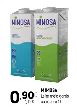 Coviran MIMOSA Leite meio gordo ou magro promoção
