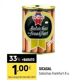 Coviran SICASAL Salsichas frankfurt promoção