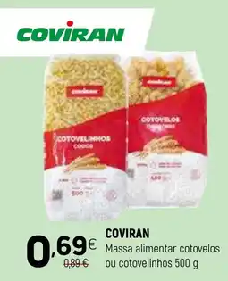 COVIRAN Massa alimentar cotovelos ou cotovelinhos