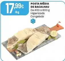 Intermarché Posta media de bacalhau promoção