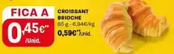 Intermarché Croissant brioche promoção
