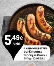 Intermarché Monique ranou - 4 andouillettes supérieures promoção