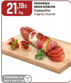 Intermarché Campofrio - chouriço gran doblon promoção