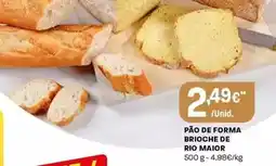 Intermarché Pão de forma brioche de rio maior promoção