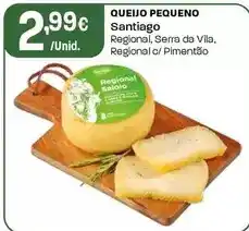 Intermarché Santiago - queijo pequeno promoção