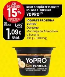 Intermarché Danone - iogurte proteína yopro promoção