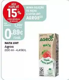 Intermarché Agros - nata uht promoção
