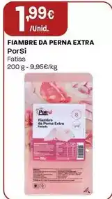 Intermarché Porsi - fiambre da perna extra promoção