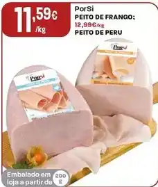 Intermarché Porsi - peito de frango/peito de peru promoção