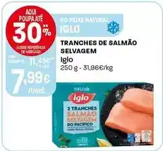 Intermarché Iglo - tranches de salmão selvagem promoção
