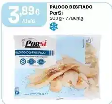 Intermarché Porsi - paloco desfiado promoção