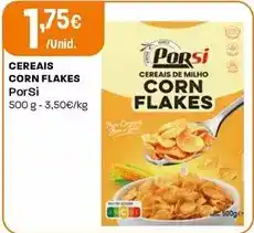 Intermarché Porsi - cereais corn flakes promoção