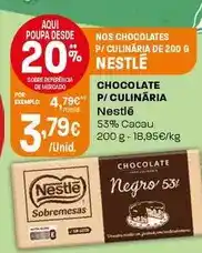 Intermarché Nos - chocolate p/ culinaria promoção
