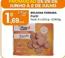 Intermarché Porsi - bolacha torrada promoção