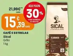 Intermarché Sical - café 5 estrelas promoção