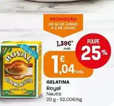 Intermarché Royal - gelatina promoção