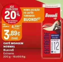Intermarché Buondi - café moagem normal promoção