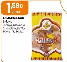 Intermarché Brioxa - 12 madalenas promoção