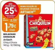 Intermarché Artiach - bolachas chiquilin promoção