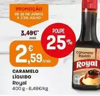 Intermarché Royal - caramelo liquido promoção
