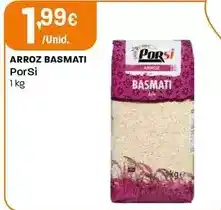 Intermarché Porsi - arroz basmati promoção