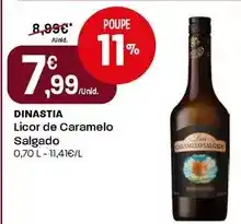 Intermarché Dinastia - licor de caramelo salgado promoção