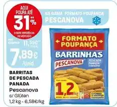Intermarché Pescanova - barritas de pescada panada promoção