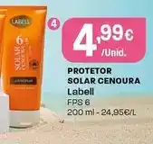 Intermarché Labell - protetor solar cenoura promoção