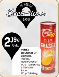 Intermarché Bouton d´or - tuiles promoção