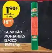 Pingo Doce Elpozo - salsichao promoção