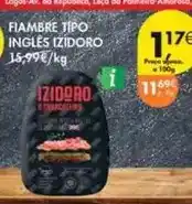 Pingo Doce Izidoro - fiambre tipo ingles promoção