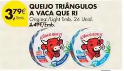 Pingo Doce A vaca que ri - queijo triángulos promoção