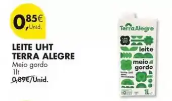 Pingo Doce Terra nostra - leite uht promoção