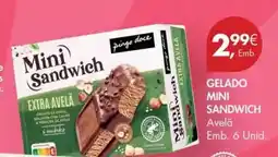 Pingo Doce Mini - gelado sandwich promoção