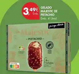 Pingo Doce Nature - gelado majestic de pistachio promoção