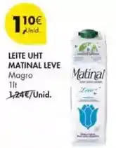 Pingo Doce Matinal - leite uht promoção