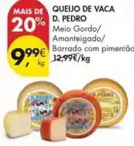 Pingo Doce D. pedro - queijo de vaca promoção