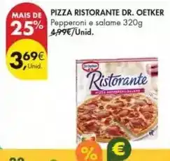 Pingo Doce Dr. oetker - pizza ristorante promoção