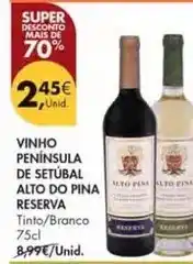 Pingo Doce Vinho peninsula de setubal alto do pina promoção