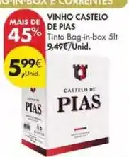 Pingo Doce Castelo de arraiolos - vinho promoção