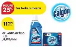 Pingo Doce Calgon - gel anticalcario promoção