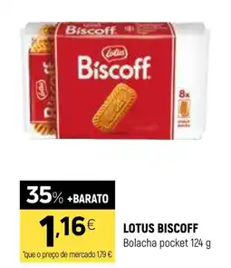 Coviran LOTUS BISCOFF Bolacha pocket promoção