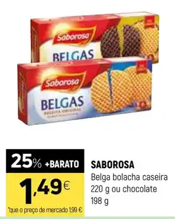 SABOROSA Belga bolacha