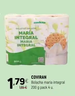 Coviran COVIRAN Bolacha maria integral promoção