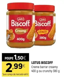 LOTUS BISCOFF Creme barrar