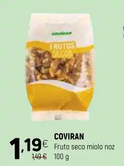 COVIRAN Fruto seco miolo noz